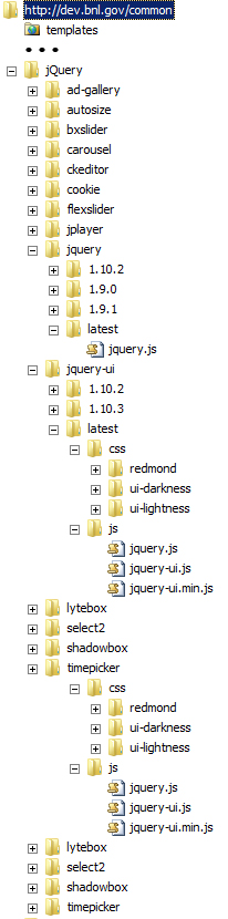 jquery folder tree